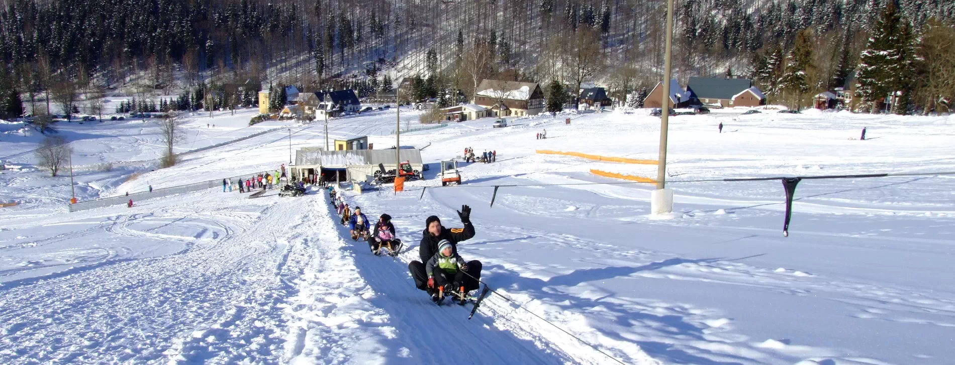 Rodellift Holzhau - Winterspaß im Erzgebirge